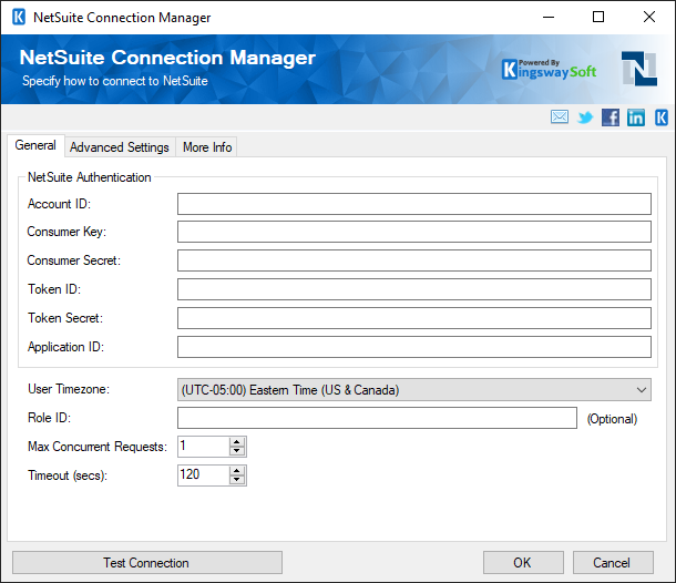 NetSuite SSIS Connection Manager
